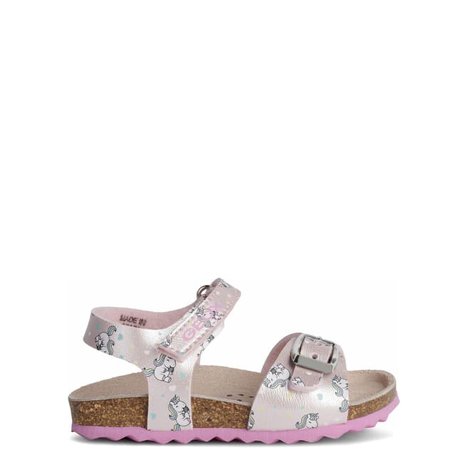 Geox Baby Light Pink and Fuchsia  Sandali Sandal