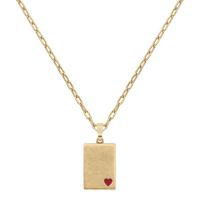 Radley Love Letters Gold Plated Locket Necklace