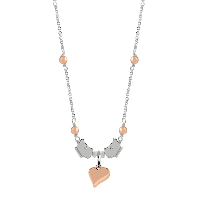 Radley Mixed Metal Love Letters Necklace