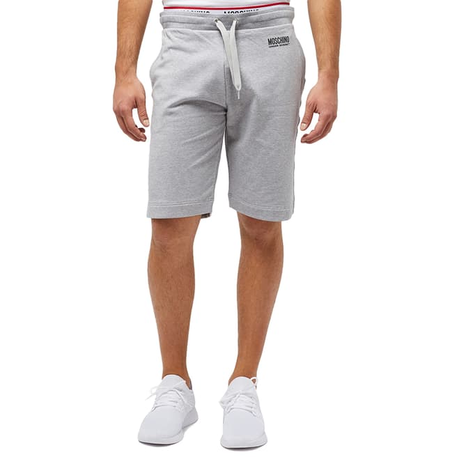 Moschino Grey Melange Shorts