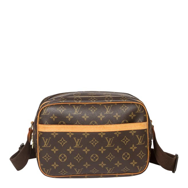 Vintage Louis Vuitton Brown Reporter Shoulder Bag