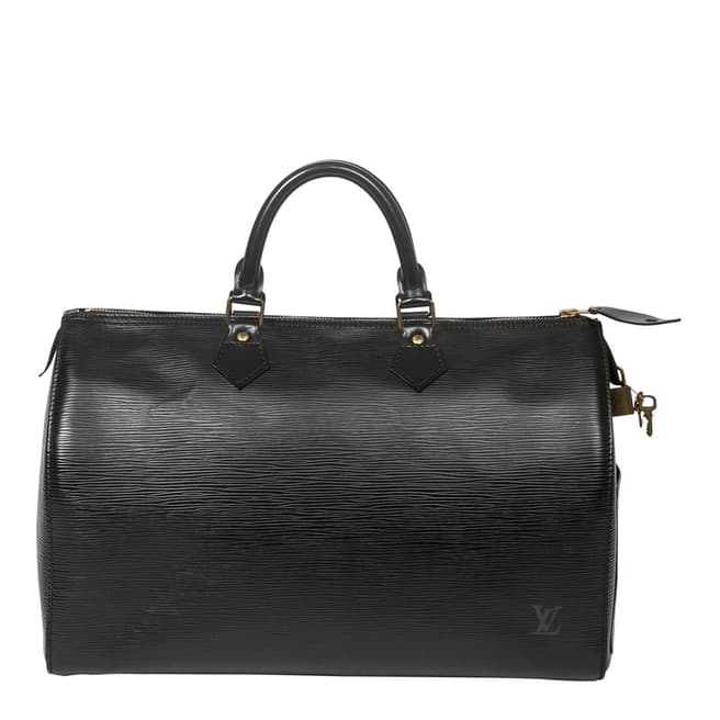 Vintage Louis Vuitton Black Speedy Handbag