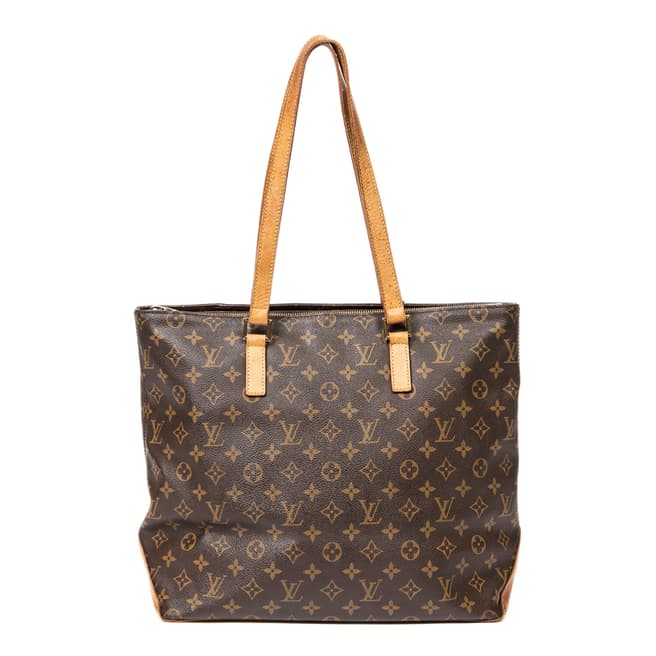 Vintage Louis Vuitton Vintage Brown Cabas Mezzo Shoulder Bag