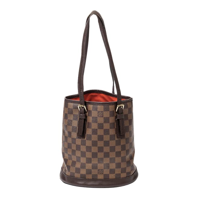 Vintage Louis Vuitton Brown Marais Shoulder Bag