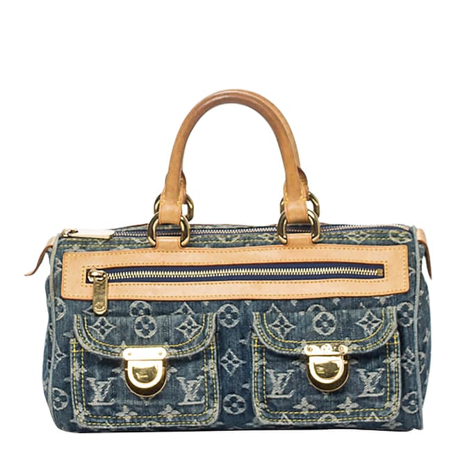 Louis Vuitton Vintage Blue Neo Speedy Handbag