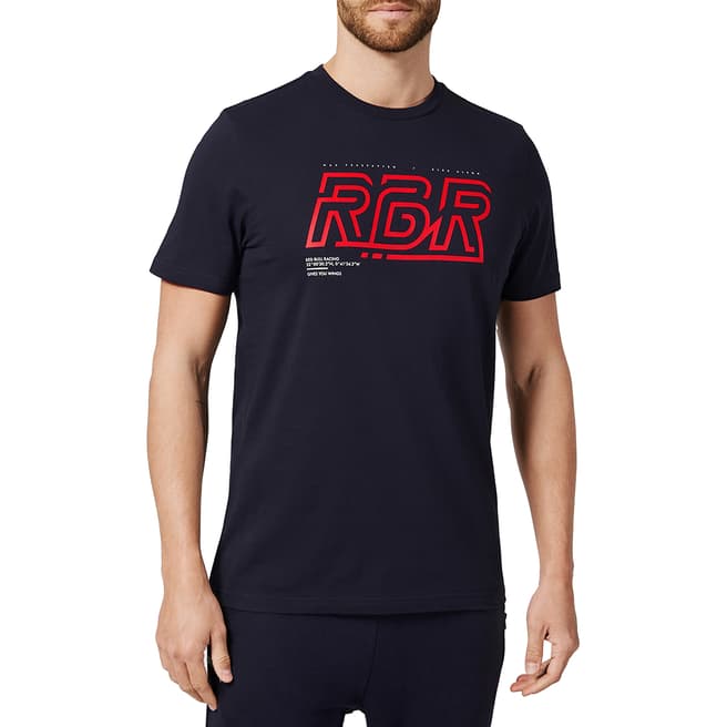 Red Bull Racing Navy Red Bull Racing Team Graphic T-Shirt
