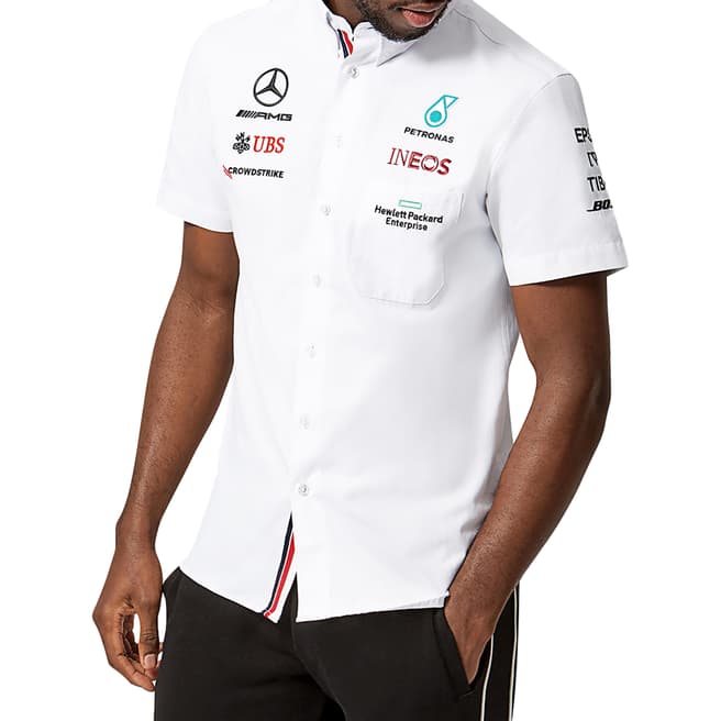 Mercedes AMG-Petronas Motorsport White Mercedes Team Shirt