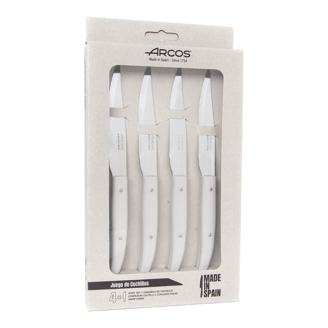 Arcos Set of 4 Grey Steak Knives