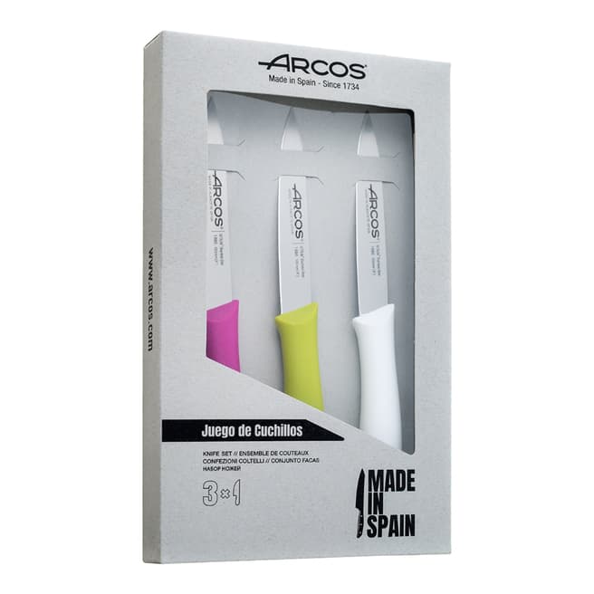 Arcos 3 Piece Nova Paring Knife Set
