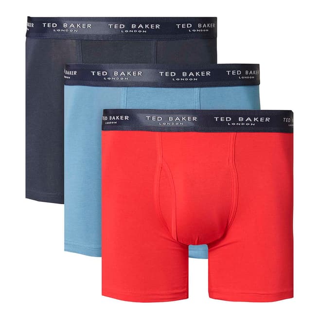 Ted Baker Multi 3-Pack Cotton Boxer Brief