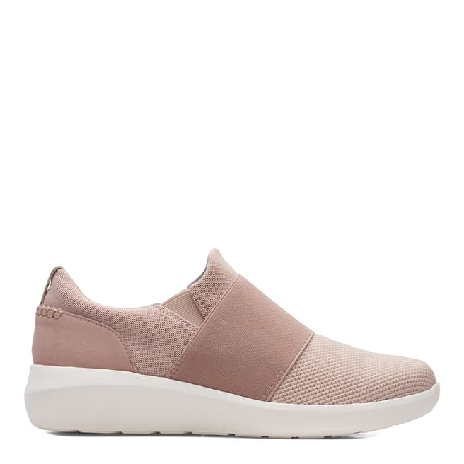 Clarks Pink Kayleigh Band Sneakers
