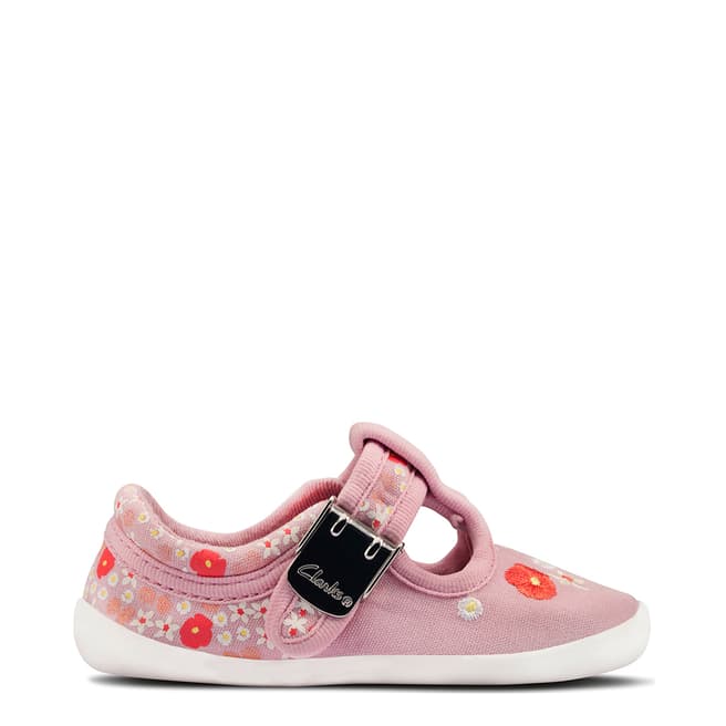 Clarks Toddler Girl's Pink Romaer Sun Shoes