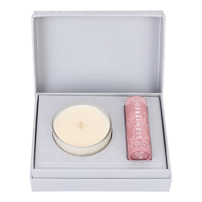 Scentered I Want to Love Aromatherapy Balm & Candle Gift Set