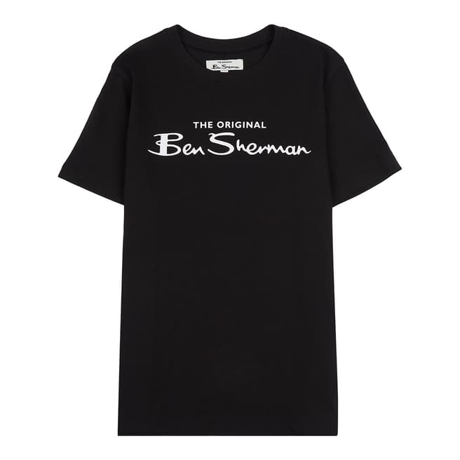 Ben Sherman Black The Original Ben Sherman Logo Tee