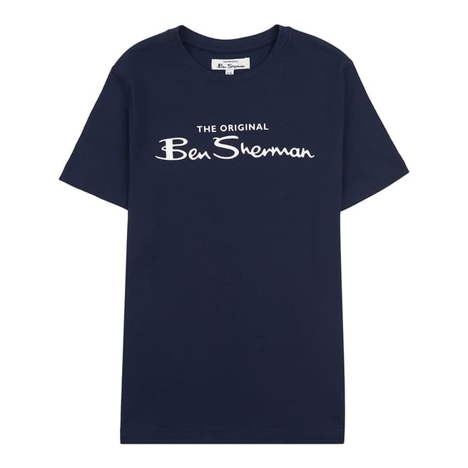 Ben Sherman Navy The Original Ben Sherman Logo Tee