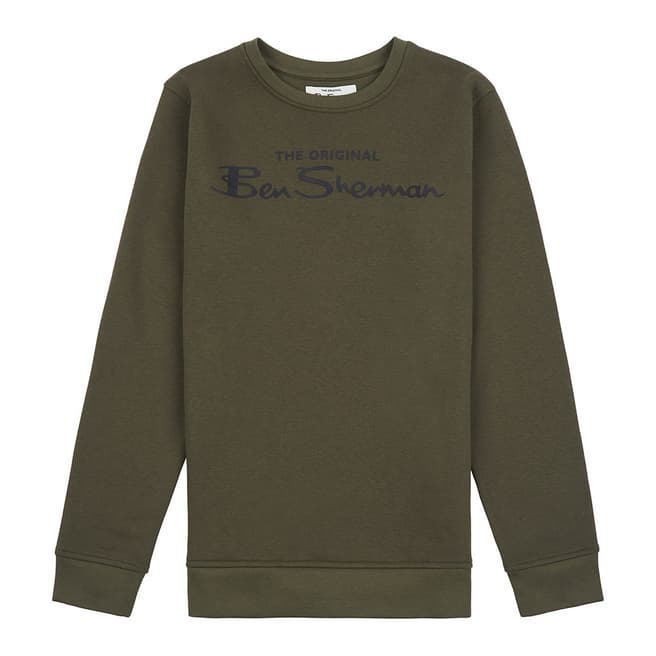Ben Sherman Green The Original Ben Sherman Sweatshirt