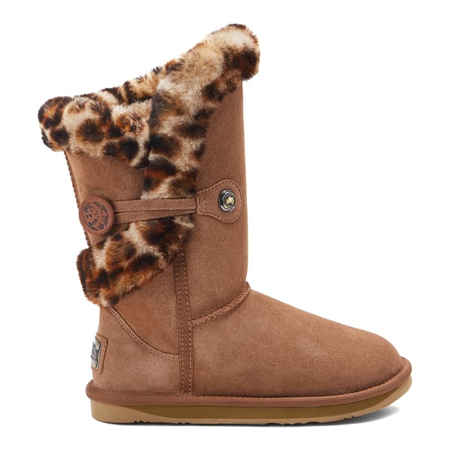 Australia Luxe Collective Leopard Print Nordic Luxe Short Boots