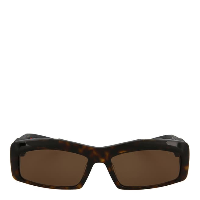 Balenciaga Unisex Havana/ Grey/ Brown Balenciaga Sunglasses 57mm