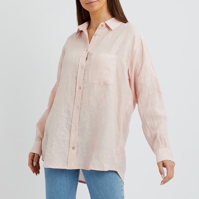 N°· Eleven Pale Pink Linen Shirt