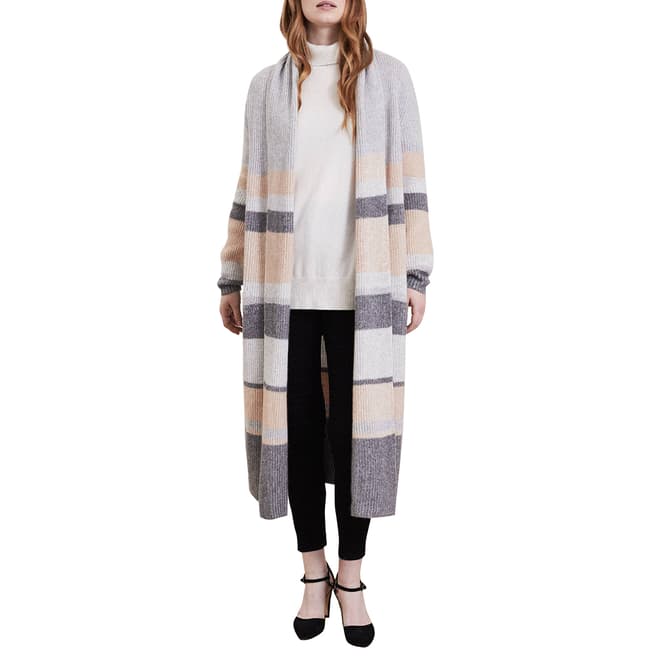 Loop Cashmere Multi Ribbed Luxe Cashmere Cardigan