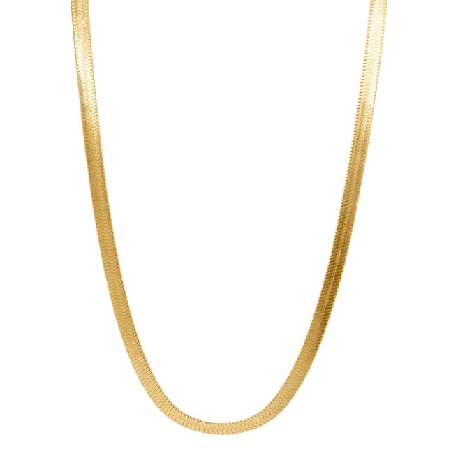 Chloe Collection by Liv Oliver 18k Gold Classic Necklace