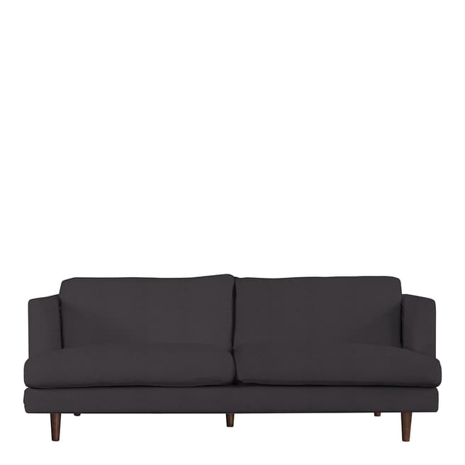 Gallery Living Rufford Sofa 3 Seater in Placido Nickel