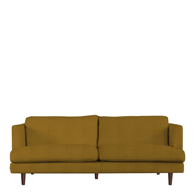 Gallery Living Rufford Sofa 3 Seater in Placido Saffron