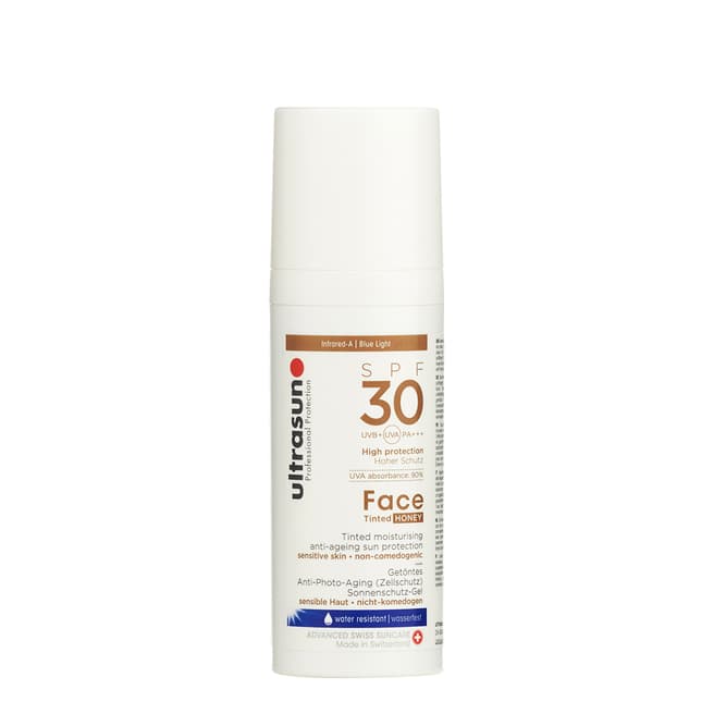Ultrasun Face 30 Tinted Honey - 50ml