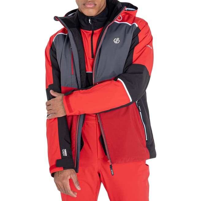 Dare2B Red Waterproof Insulated Ski Jacket