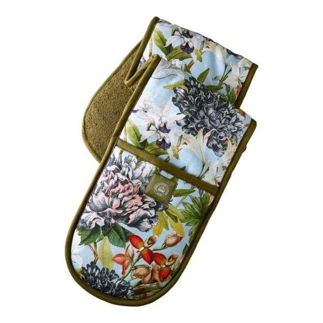 Royal Botanic Gardens Kew Bee Floral Double Oven Glove