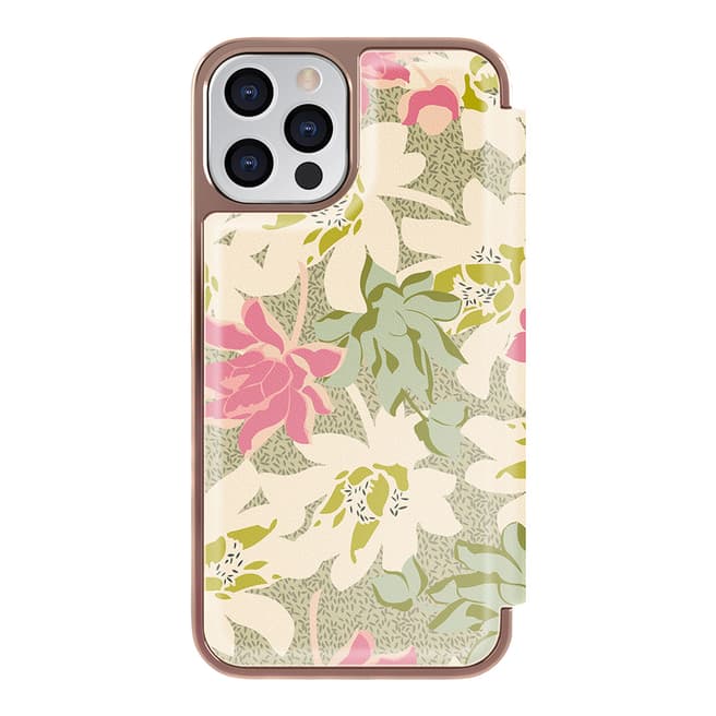 Ted Baker Ted Baker Ssarraa Mirror Case for iPhone 12 - Sage