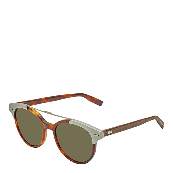 Dior Men's Havana Grey Dior Sunglasses 51mm