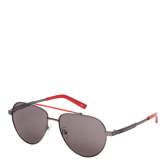 Ducati Men's Grey/Red Ducati Sunglasses 58mm