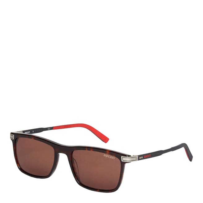 Ducati Men's Black/Brown Ducati Sunglasses 57mm