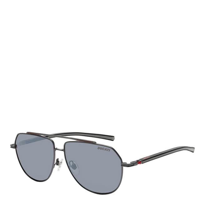 Ducati Men's Grey Ducati Sunglasses 58mm