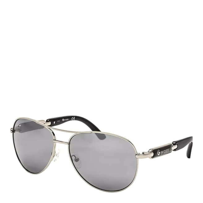 Guess Unisex Grey Mirror Guess Sunglasses