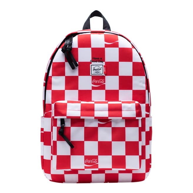 Herschel Supply Co. Red White Checkerboard Classic XL Backpack