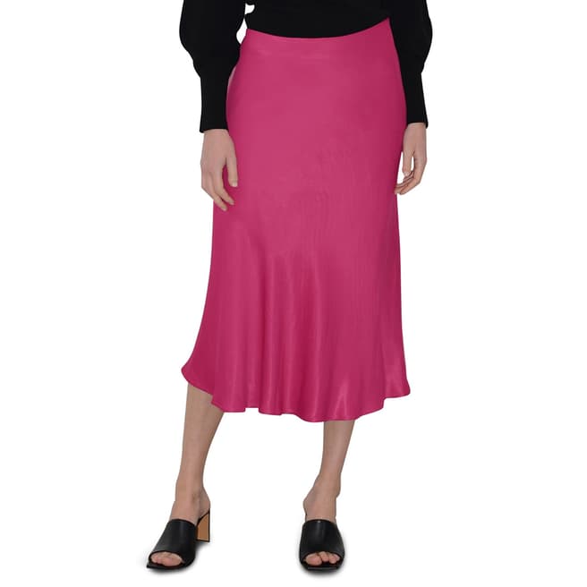 Great Plains Magenta Viola Drape Skirt