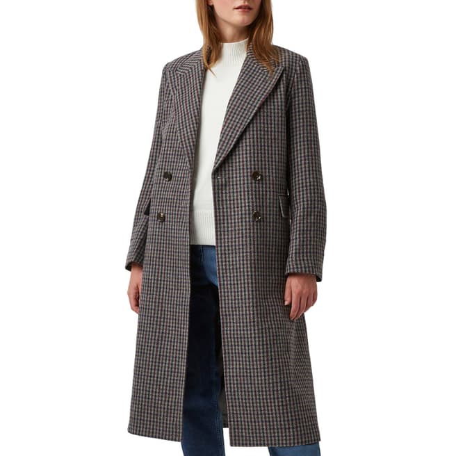 Great Plains Multi Buttoned Belted Coat