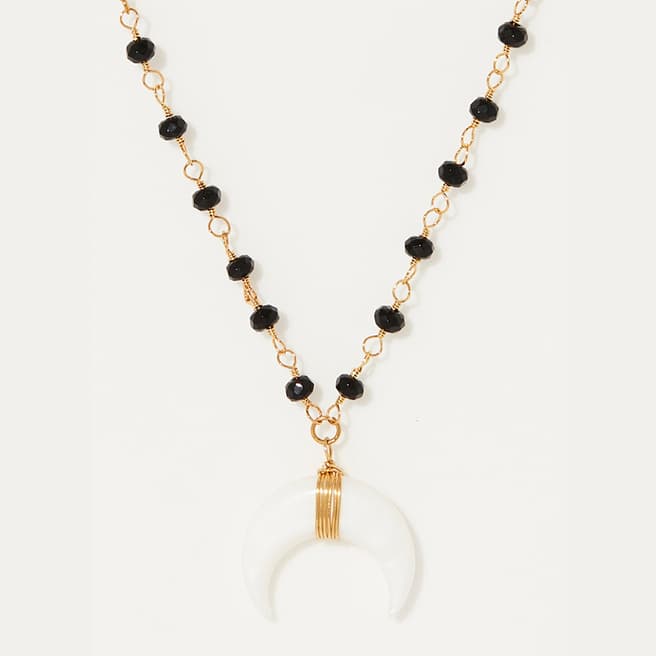 Côme White/ Black Maupiti Necklace