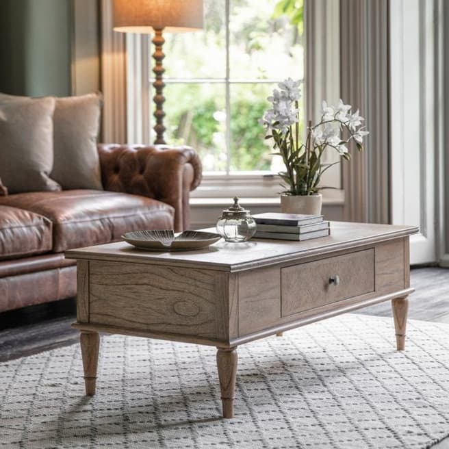 Gallery Living Marlow Push Drawer Coffee Table