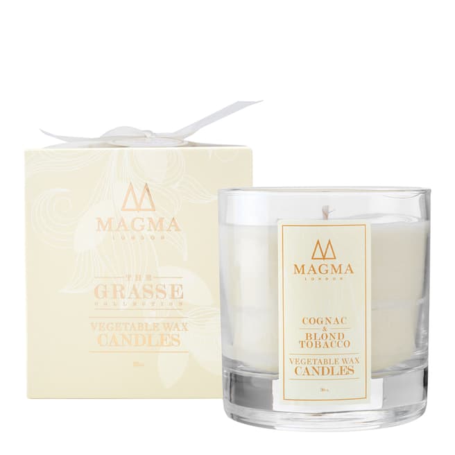 Magma London Cognac And Blond Tobacco Veg Wax Candle 138ml