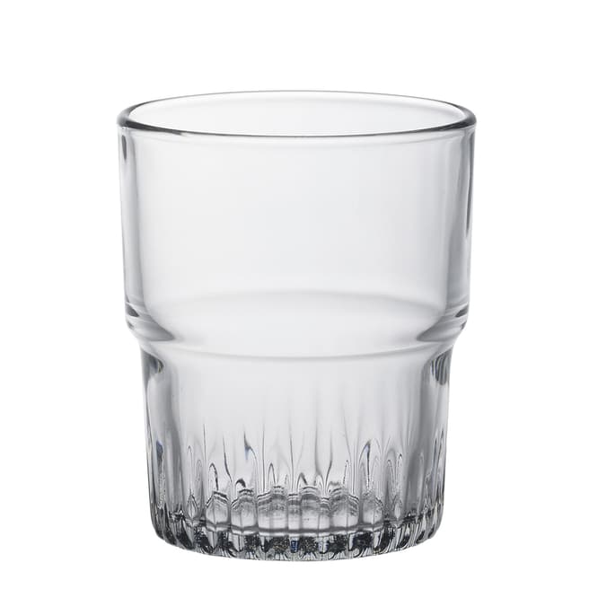 Duralex Set of 6 Empilable Clear Tumblers, 200ml