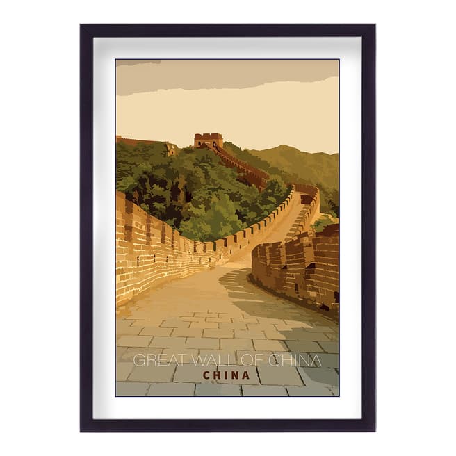Vouvart China Great Wall Travel Print