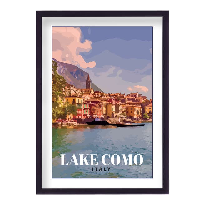 Vouvart Italy Lake Como Travel Print