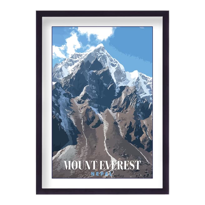 Vouvart Nepal Mount Everest Travel Print