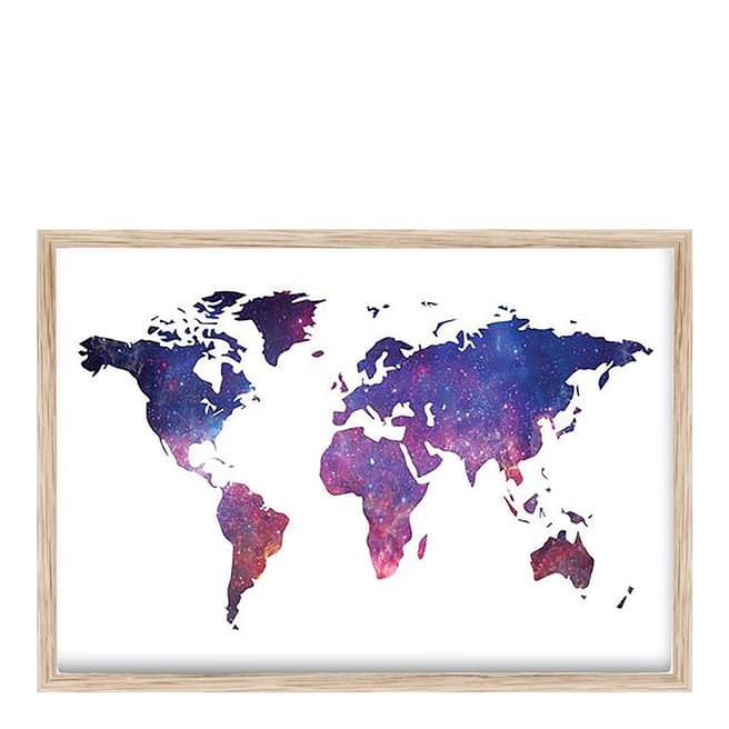 Vouvart World Map Colour