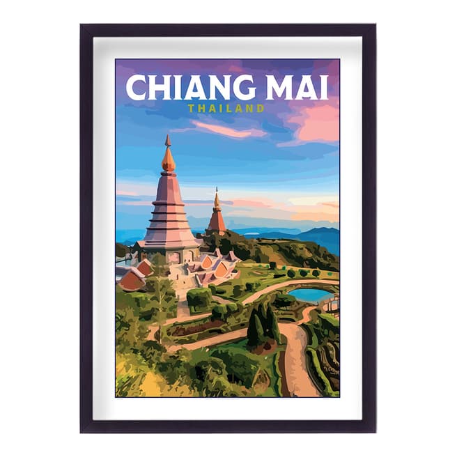 Vouvart Thailand Chiang Mai Travel Print