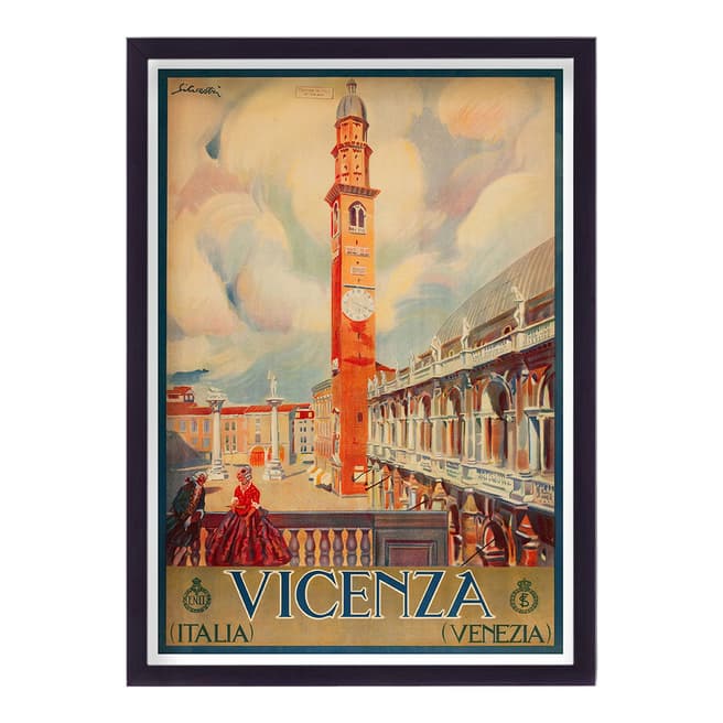 Vouvart Italy Venice Vintage Travel Print