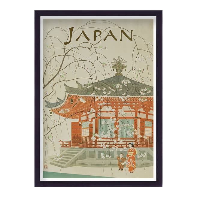 Vouvart Japan Ventage Travel Print